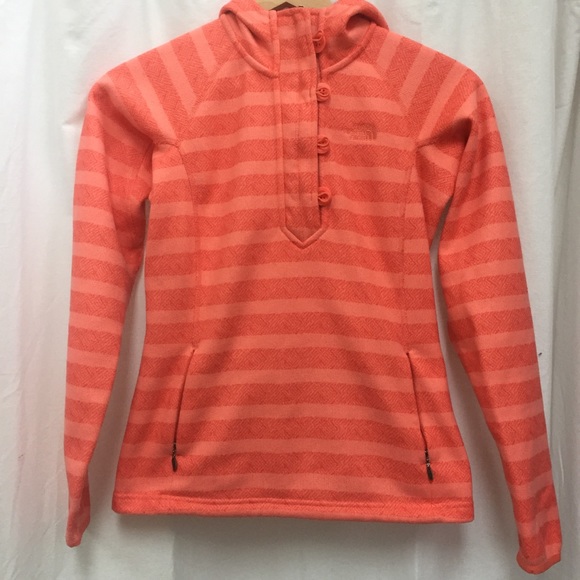 The North Face Tops - Orange Northface pullover.